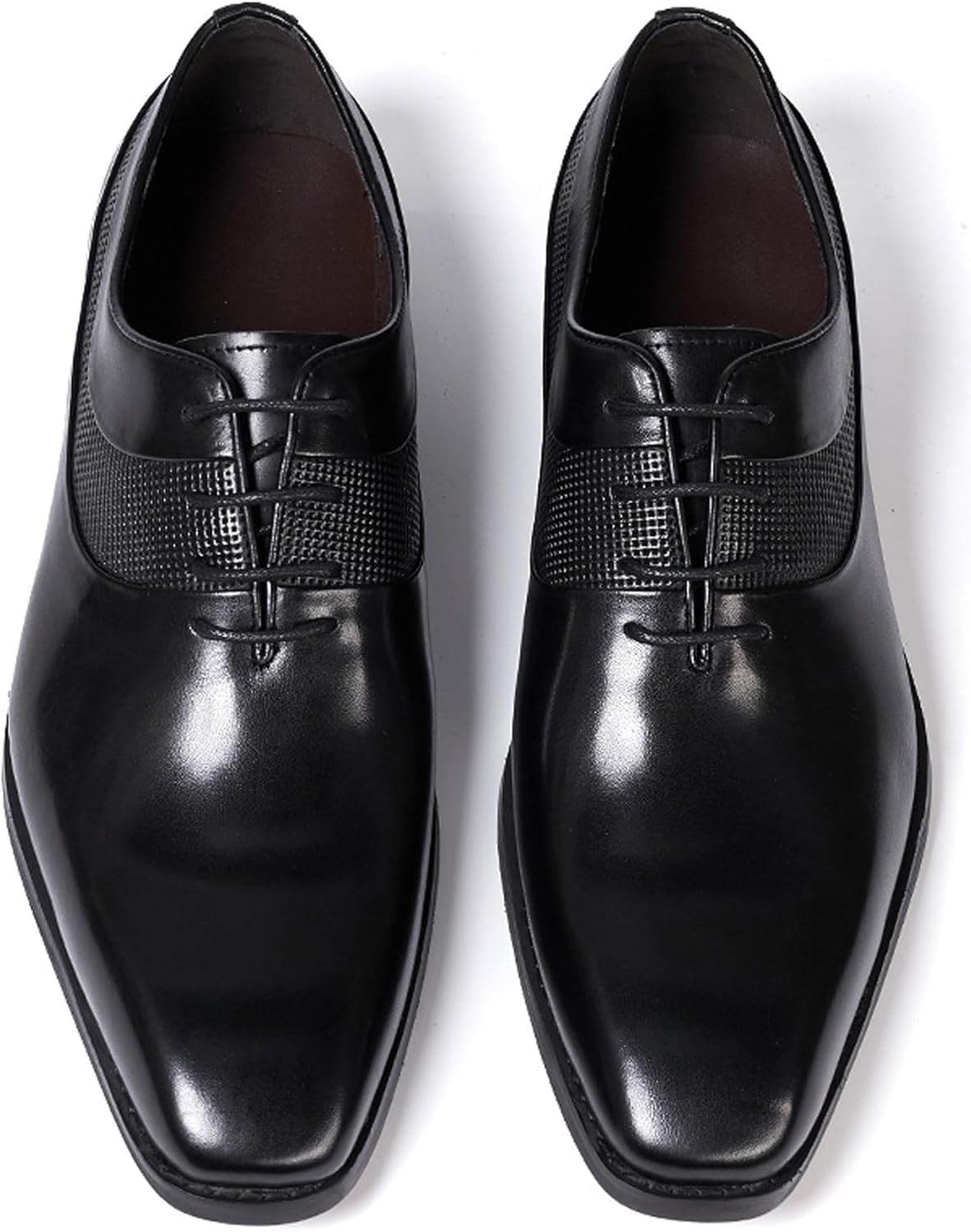 

Мужские оксфорды Santimon, туфли из натуральной кожи с гладким носком, подходят к костюму. Модные туфли для мужчин на вечеринку, свадьбу, деловые и повседневные мероприятия. Удобные туфли-дерби для смокинга, черный