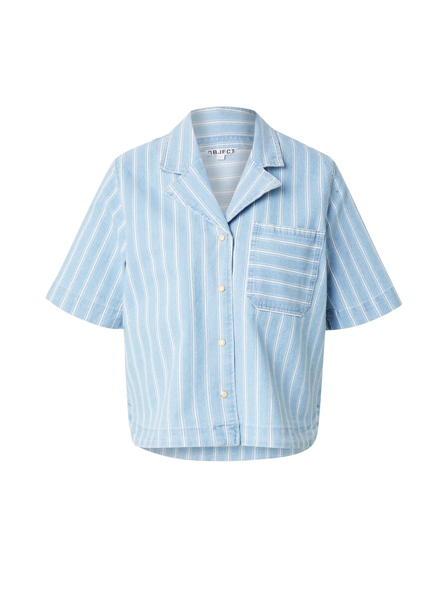 

Блуза OBJECT OBJELSIE, синий