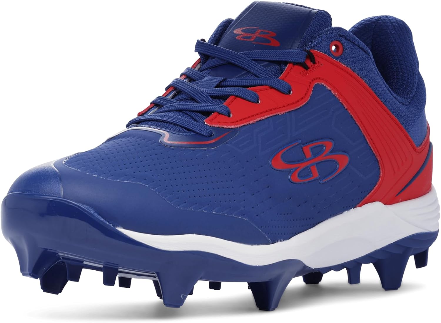 

Бутсы Boombah Viper Pro для мужчин с формованной подошвой - несколько вариантов цвета - разные размеры, красный/синий