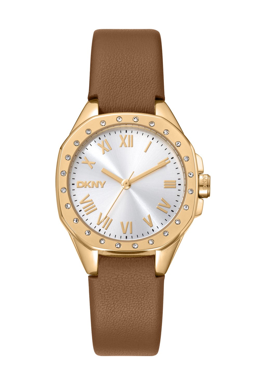 

Часы DKNY, коричневый