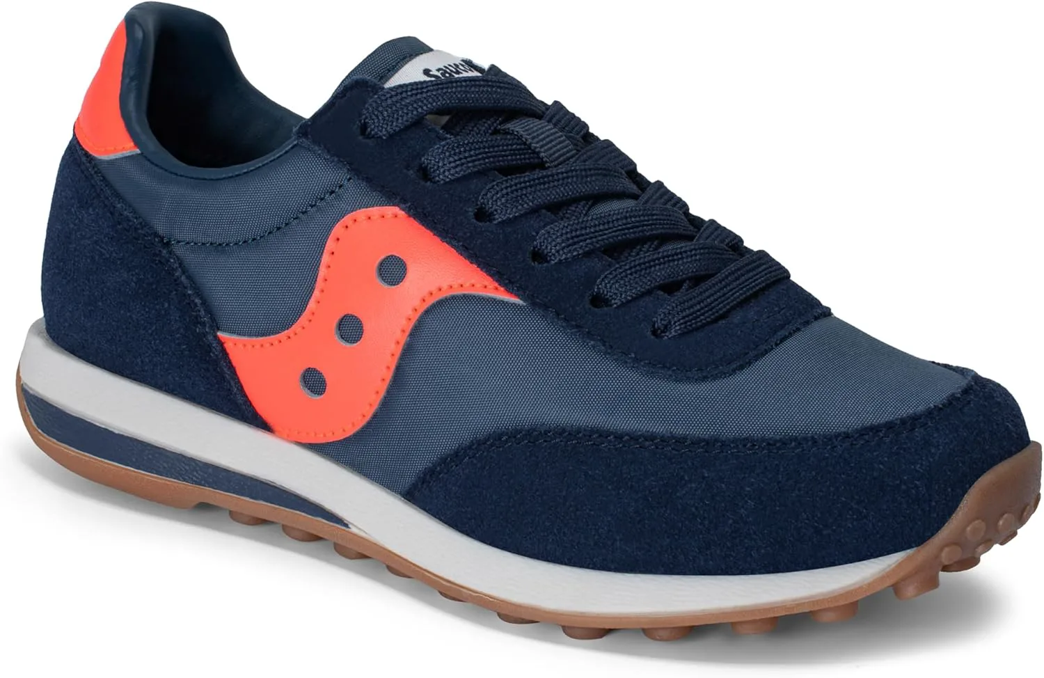 Кроссовки Saucony для мальчиков и девочек Trainer 80, темно-синий/красный