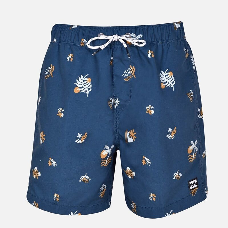 

Детские шорты для плавания соленые Billabong, синий