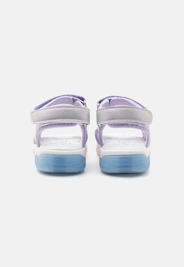 Замороженные моргающие туфли, сандалии для ходьбы Friboo, Lilac — фото 3