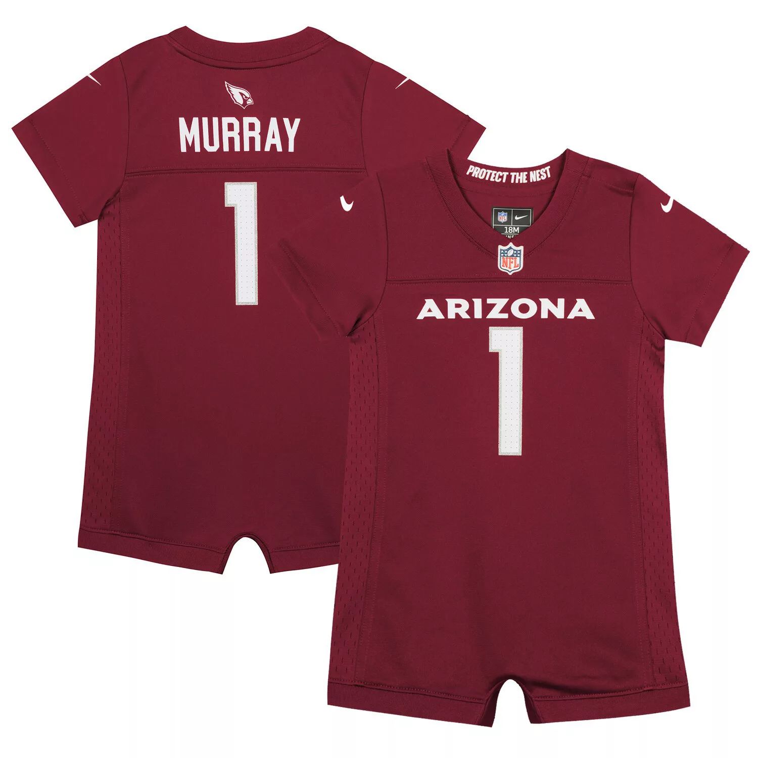 

Джерси для новорожденных и младенцев Nike Kyler Murray Cardinal Arizona Cardinals Nike