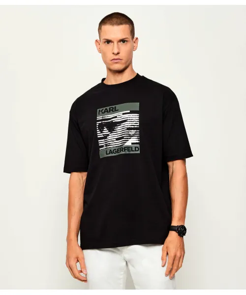 

Футболка Loose fit Karl Lagerfeld, черный