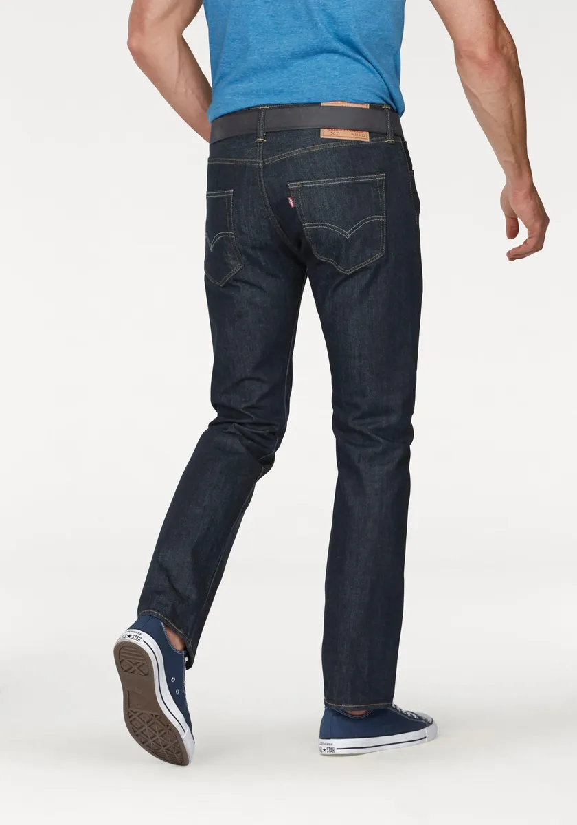 Прямые джинсы Levi's "501 LEVI'S ORIGINAL", с фирменной этикеткой, цвет Marlon — фото 2