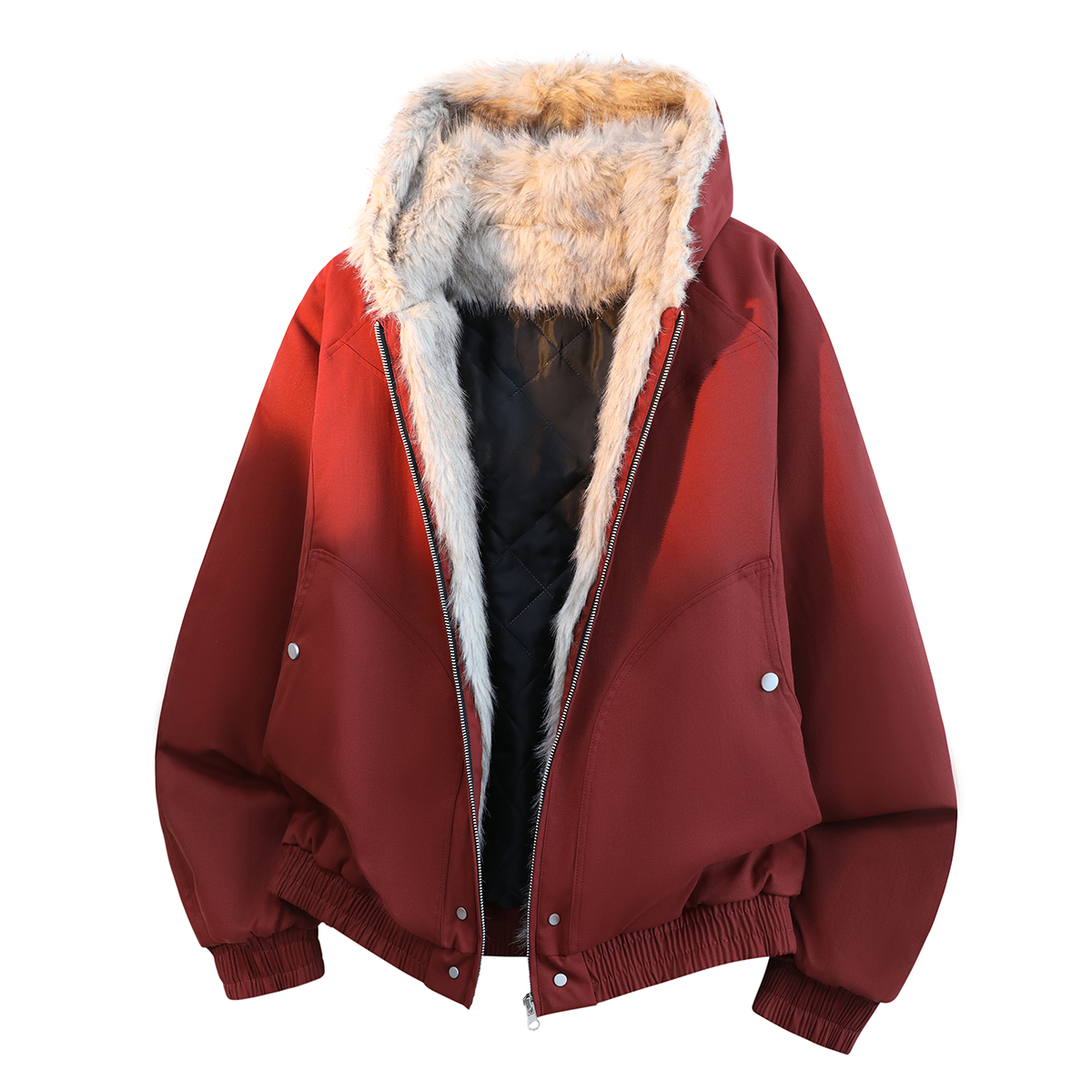 

Пуховик Unisex X1617, unisex красный