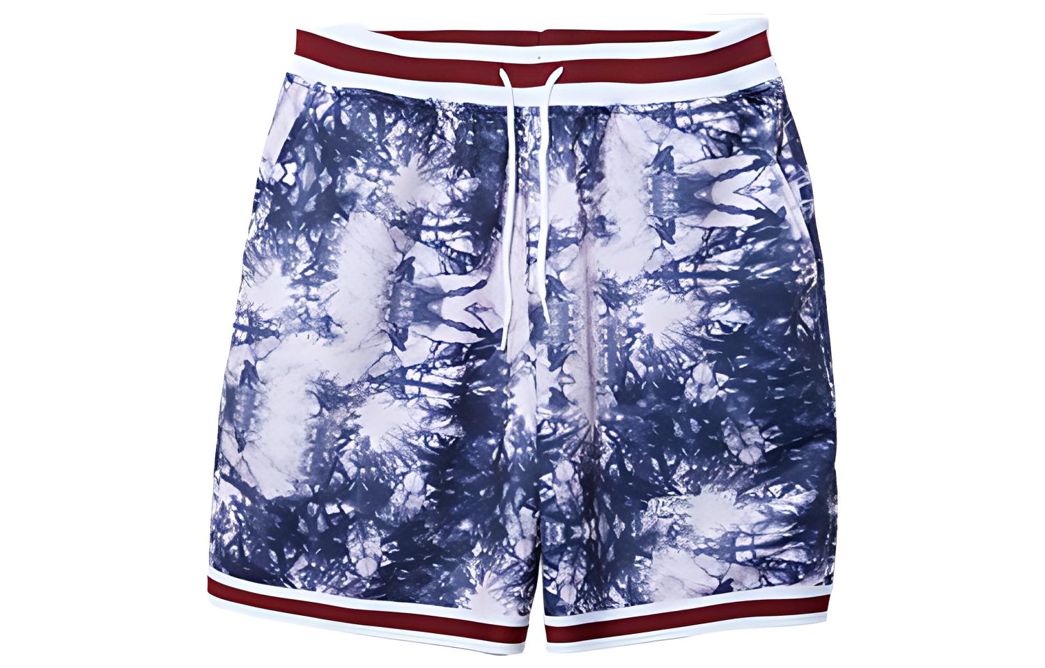 

New Era Унисекс баскетбольные шорты фиолетовые