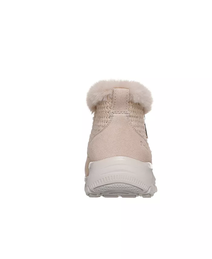 Женские ботинки Relaxed Fit с памятью формы Easy Going от Finish Line Skechers, загар/бежевый — фото 4