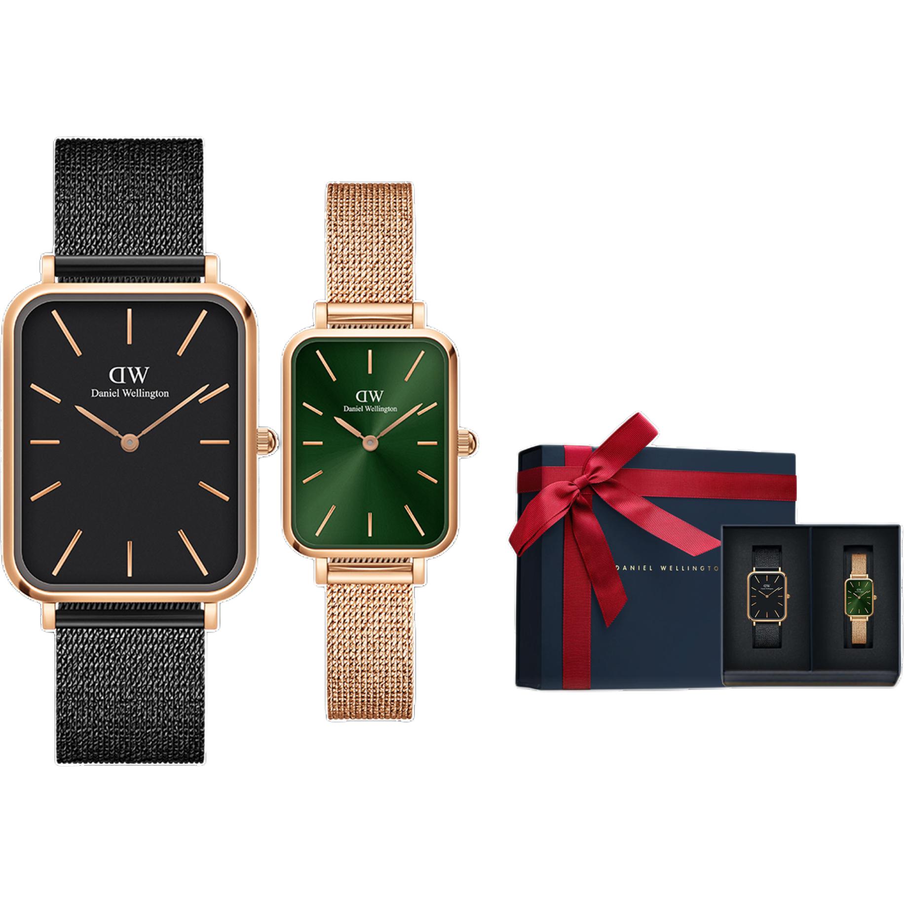 

DW/DanielWellington Часы Daniel Wellington DW Small Square Table Wrist Watch Quartz Movement Stainless Steel Watchband Black Dial Unisex