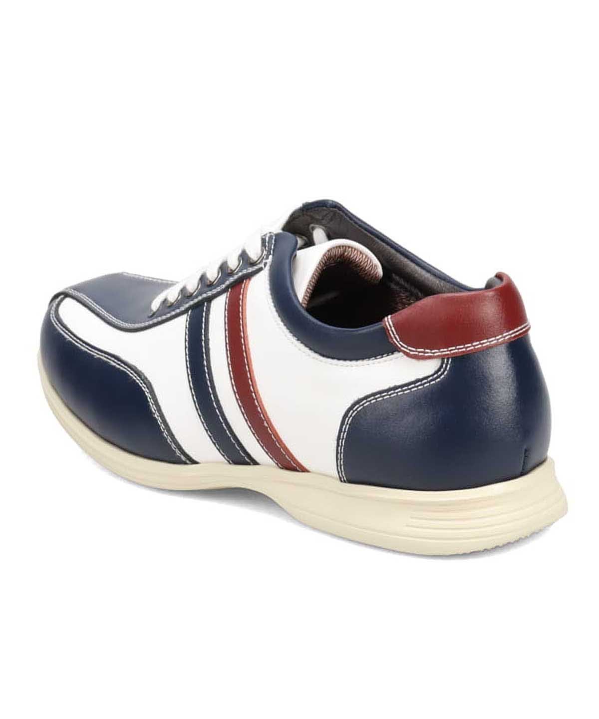 Мягкие и легкие повседневные туфли на шнуровке Via Cammino, White/Navy — фото 3