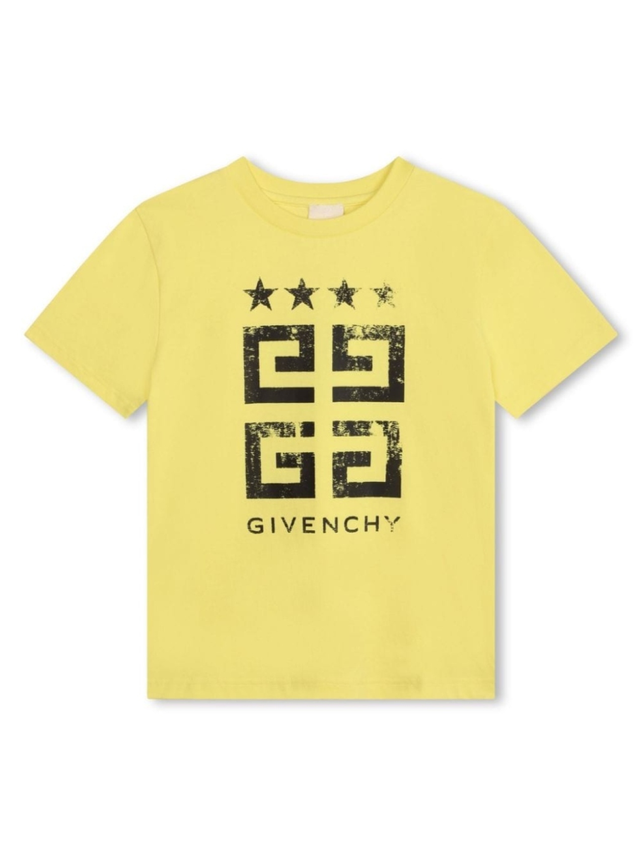 

Givenchy Kids футболка с принтом 4G, желтый