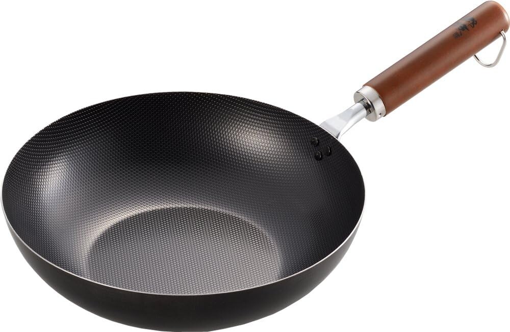 

Gogi YJ2063 Кастрюля с деревянной ручкой, 10,2 дюйма (26 см) Yoshikawa, Black (Black 19-3911Tcx)