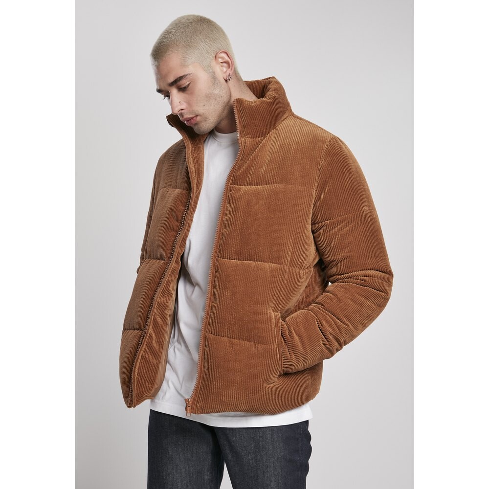 

Куртка Urban Classics Boxy Corduroy Puffer, оранжевый