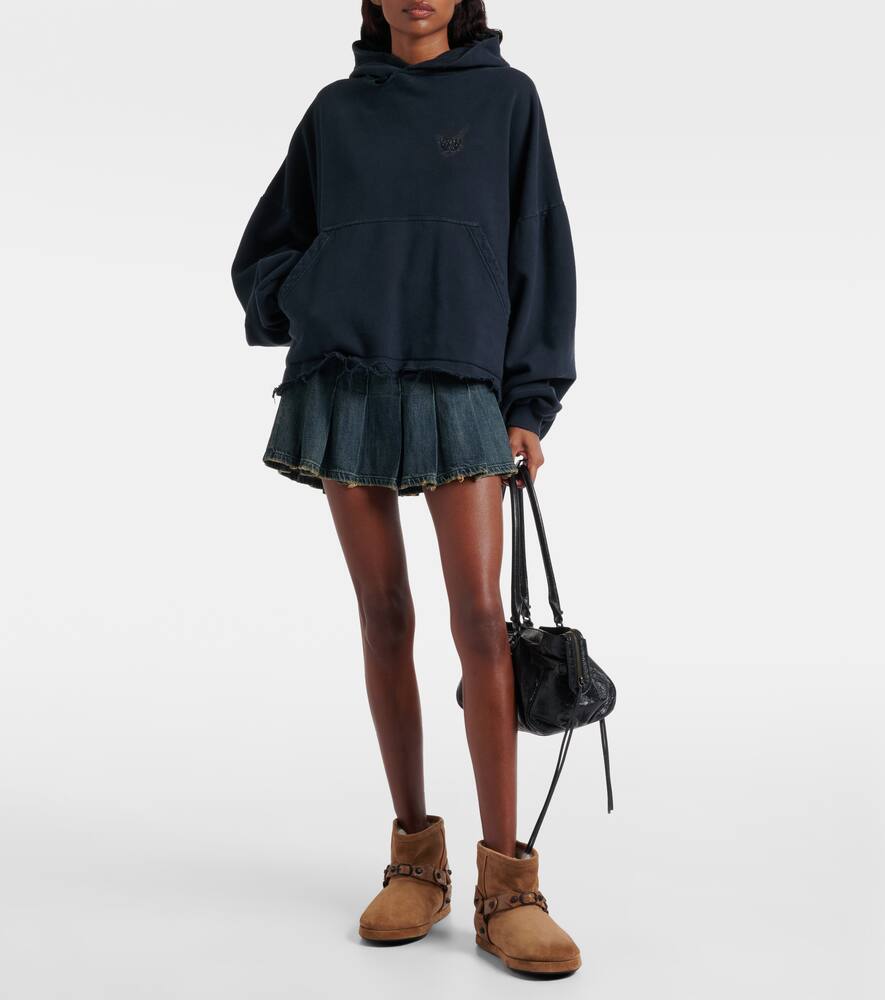 Аляскинские замшевые ботинки до щиколотки Balenciaga, Noce/Brass — фото 3