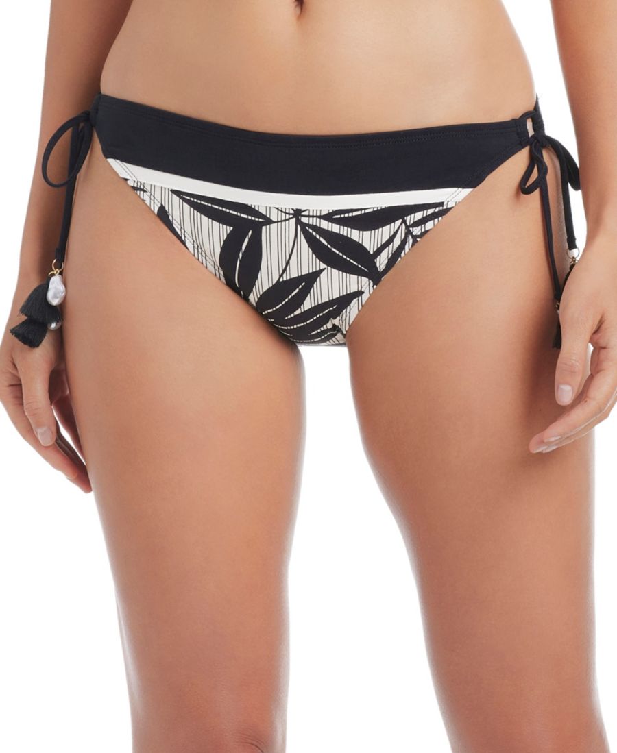 

Женские плавки-хипстеры Island Time с завязками Bleu by Rod Beattie, Black