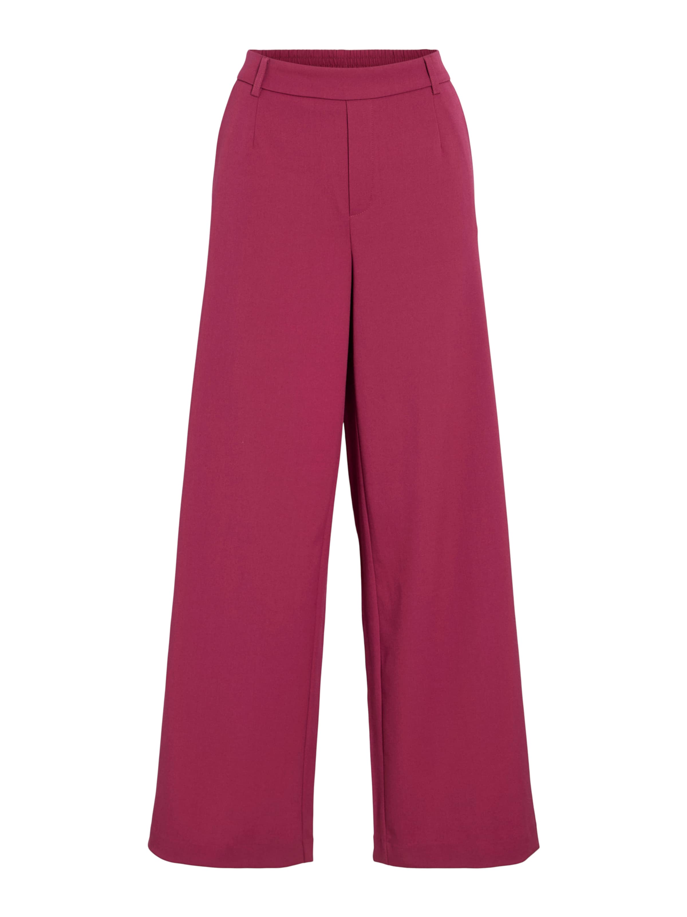 

VILA Широкие брюки 'VIVARONE' в винно-красном цвете