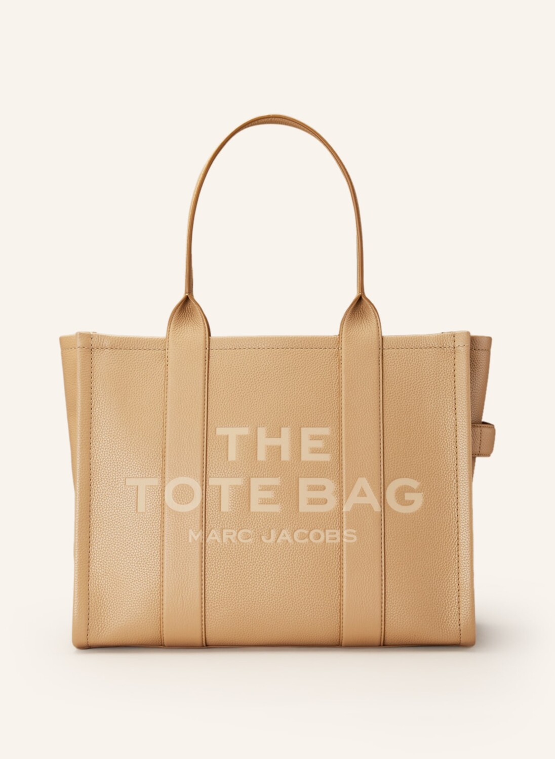 

Кожаная сумка-шупка the large MARC JACOBS, кэмел