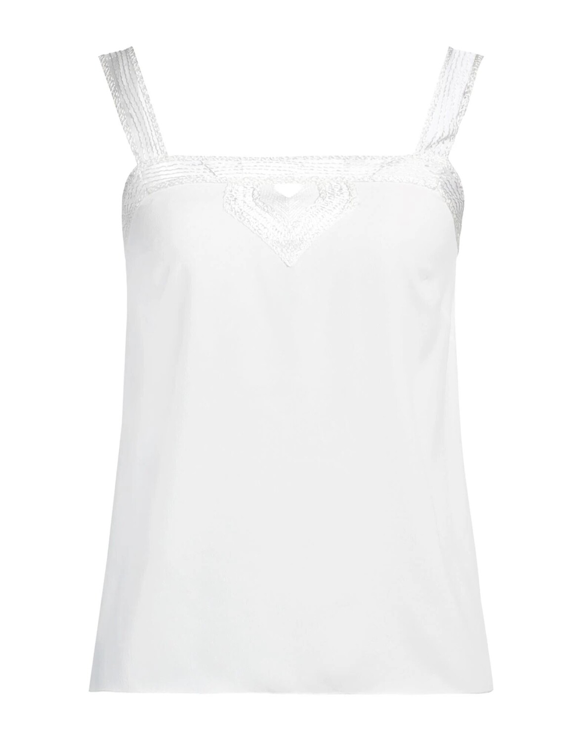

Топ Alberta Ferretti, белый