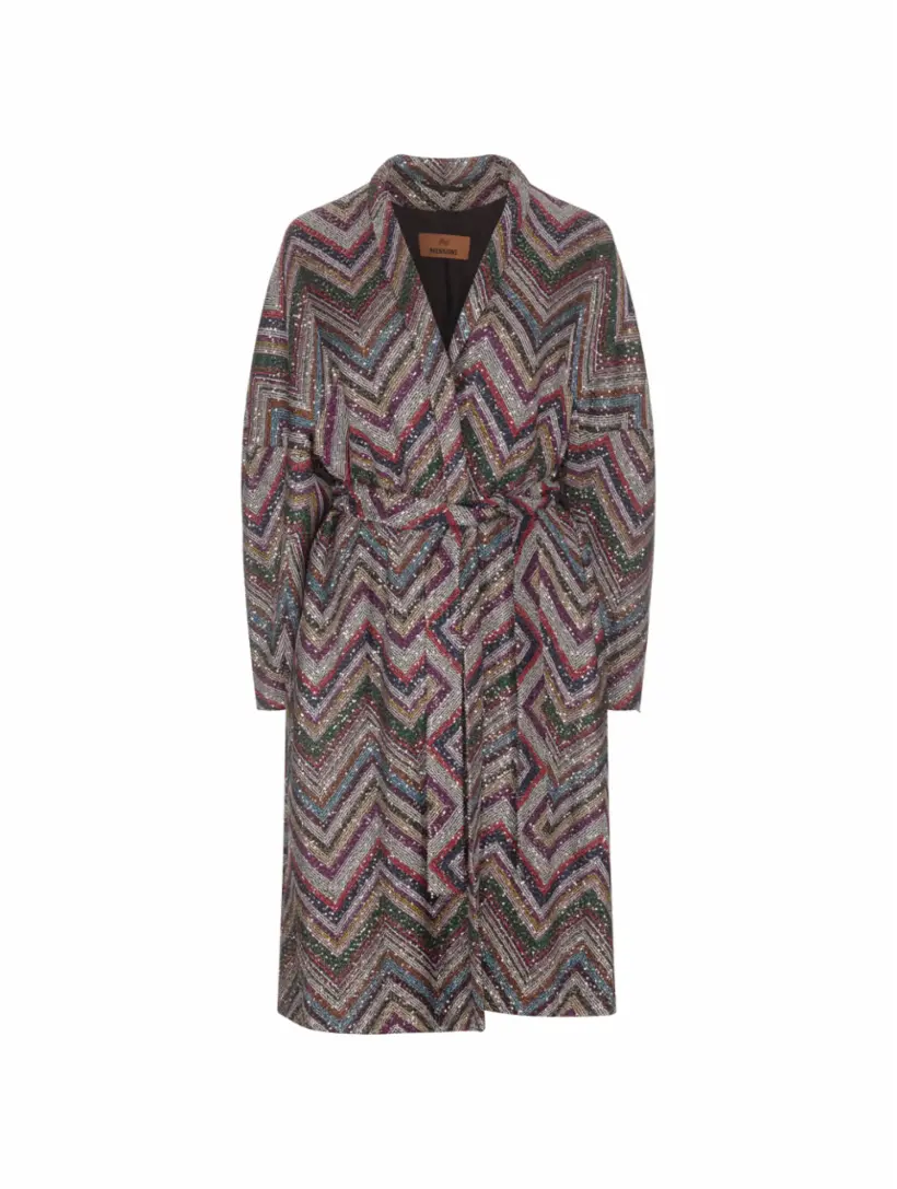 

Пальто с пайетками Missoni, мультиколор