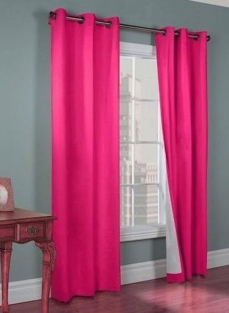 

Шторы с люверсами Gorgeous Home Linen, розовый