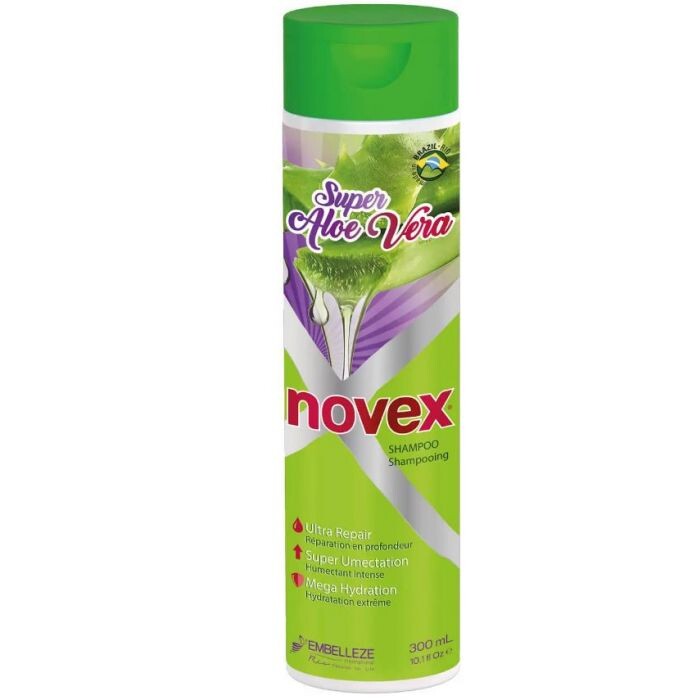 

Шампунь Champú Super Aloe Vera Novex, 300 ml