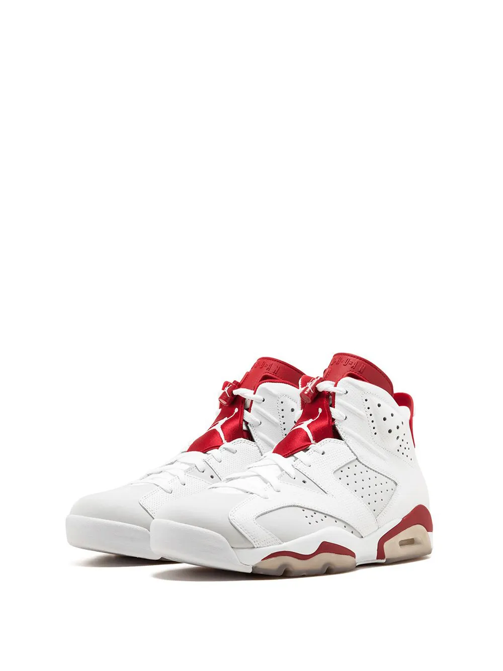Кроссовки Air  6 Retro Jordan, белый — фото 2