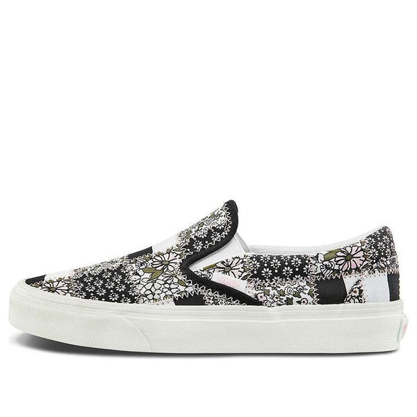 

Кроссовки classic slip-on 'patchwork floral' Vans, мультиколор