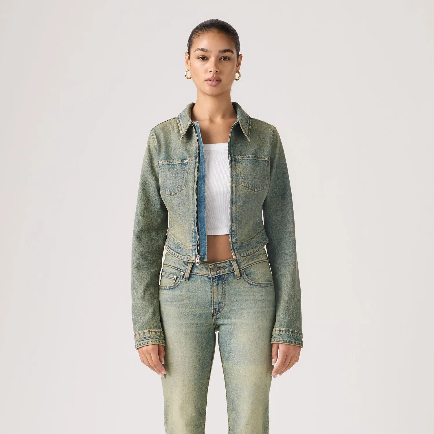 Куртка-тракер в стиле Y2k Levi's, Medium Wash — фото 2