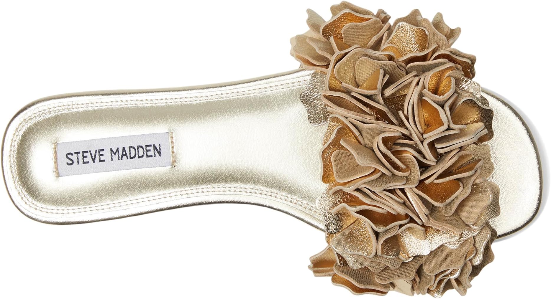 Сандалии Steve Madden Flo, цвет Gold Leather — фото 2