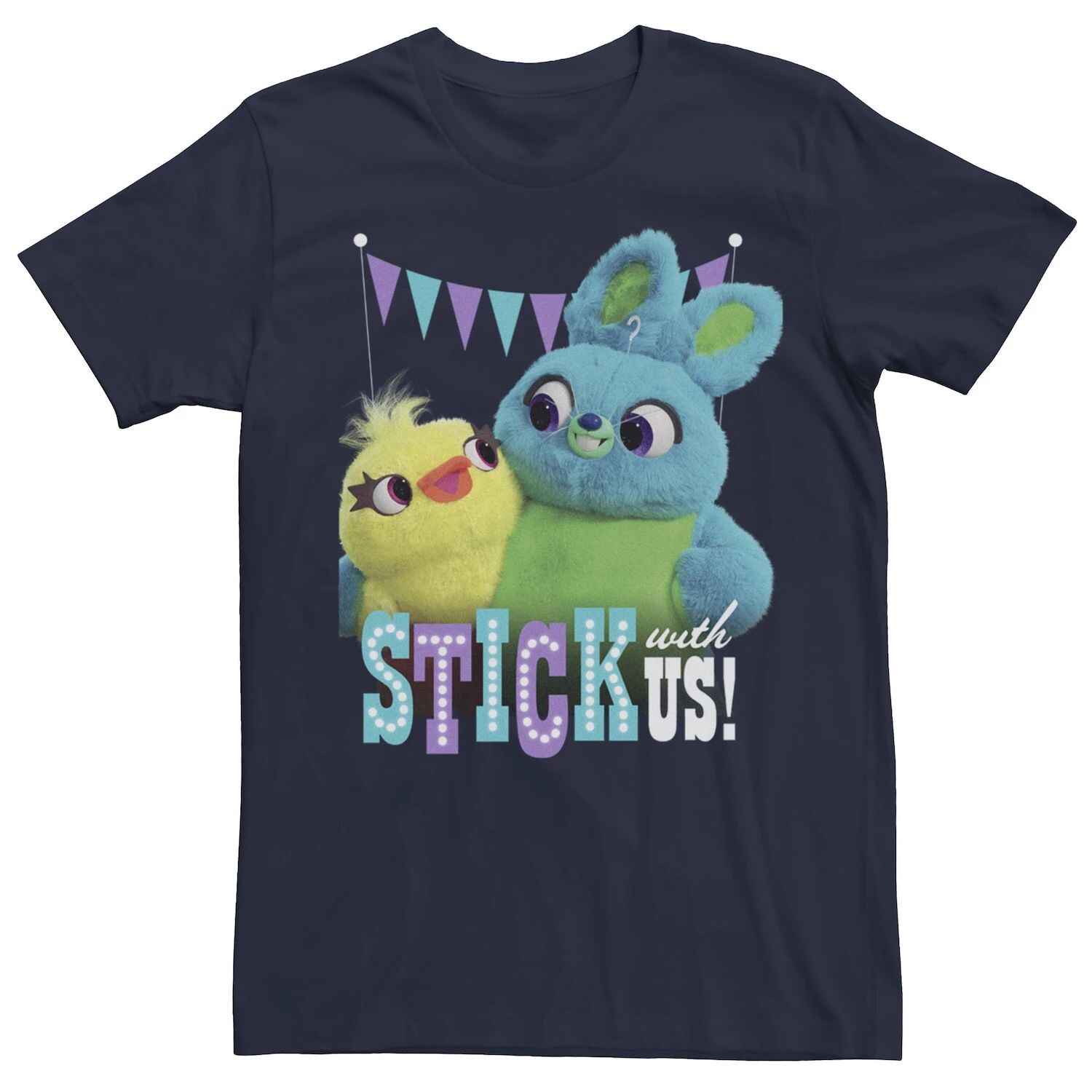 

Мужская футболка «История игрушек 4: Утка и кролик» Stick With Us Disney / Pixar