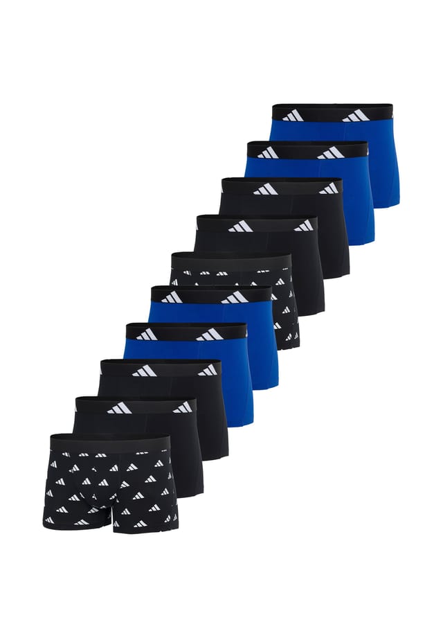 

Ретро шорты/брюки 10 шт. в упаковке активный гибкий хлопок Adidas, синий