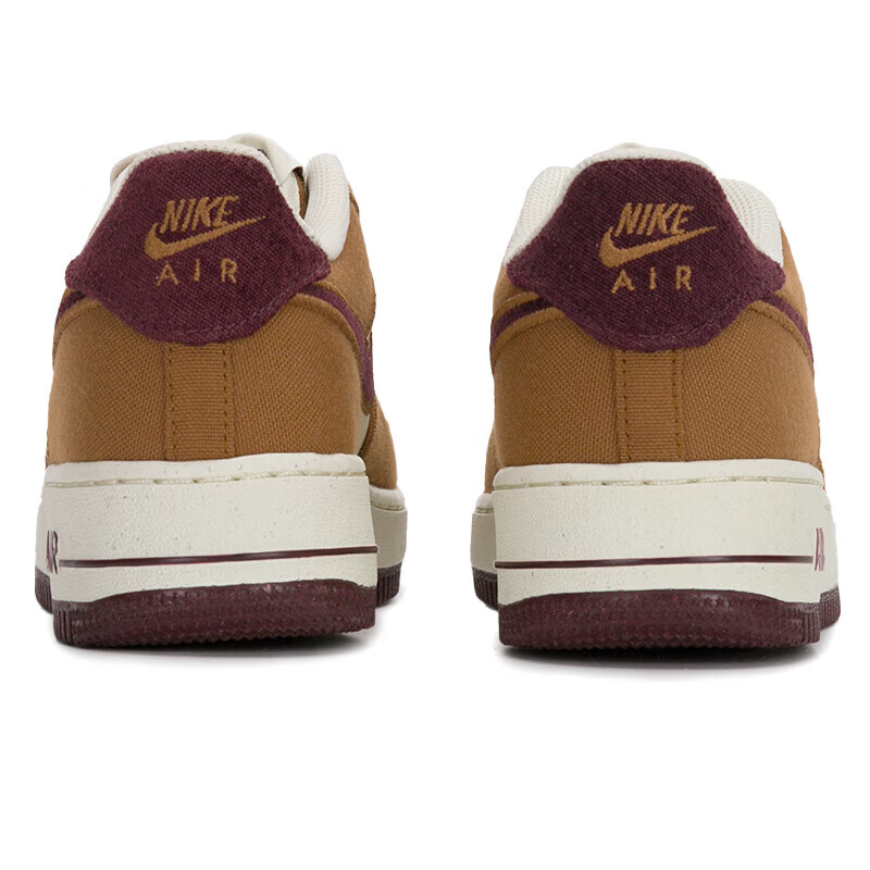 Nike Air Force 1 '07 LV8 'Light British Tan' GS, Коричневый Бежевый — фото 3