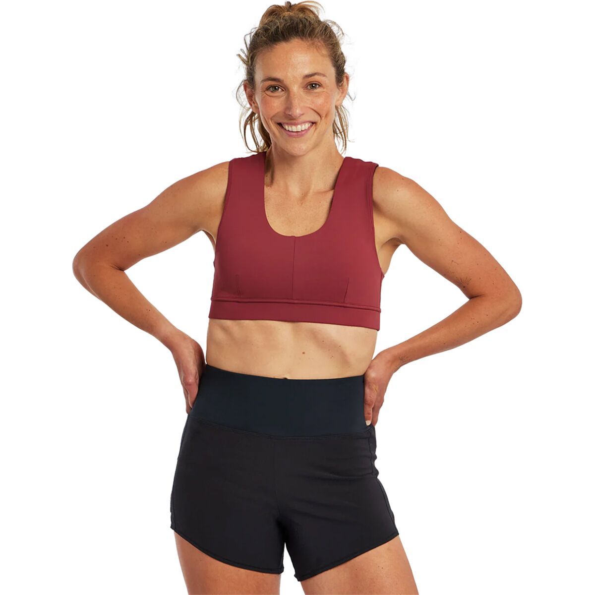 

Бюстгальтер Flyout Oiselle, цвет redwood