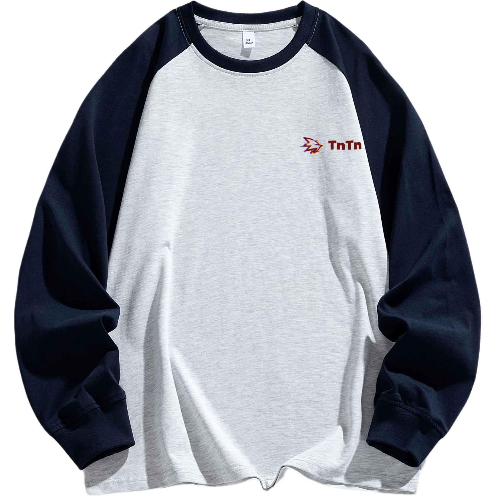 

Футболка унисекс светло-серая меланжевая TnTn, Light Heather Gray