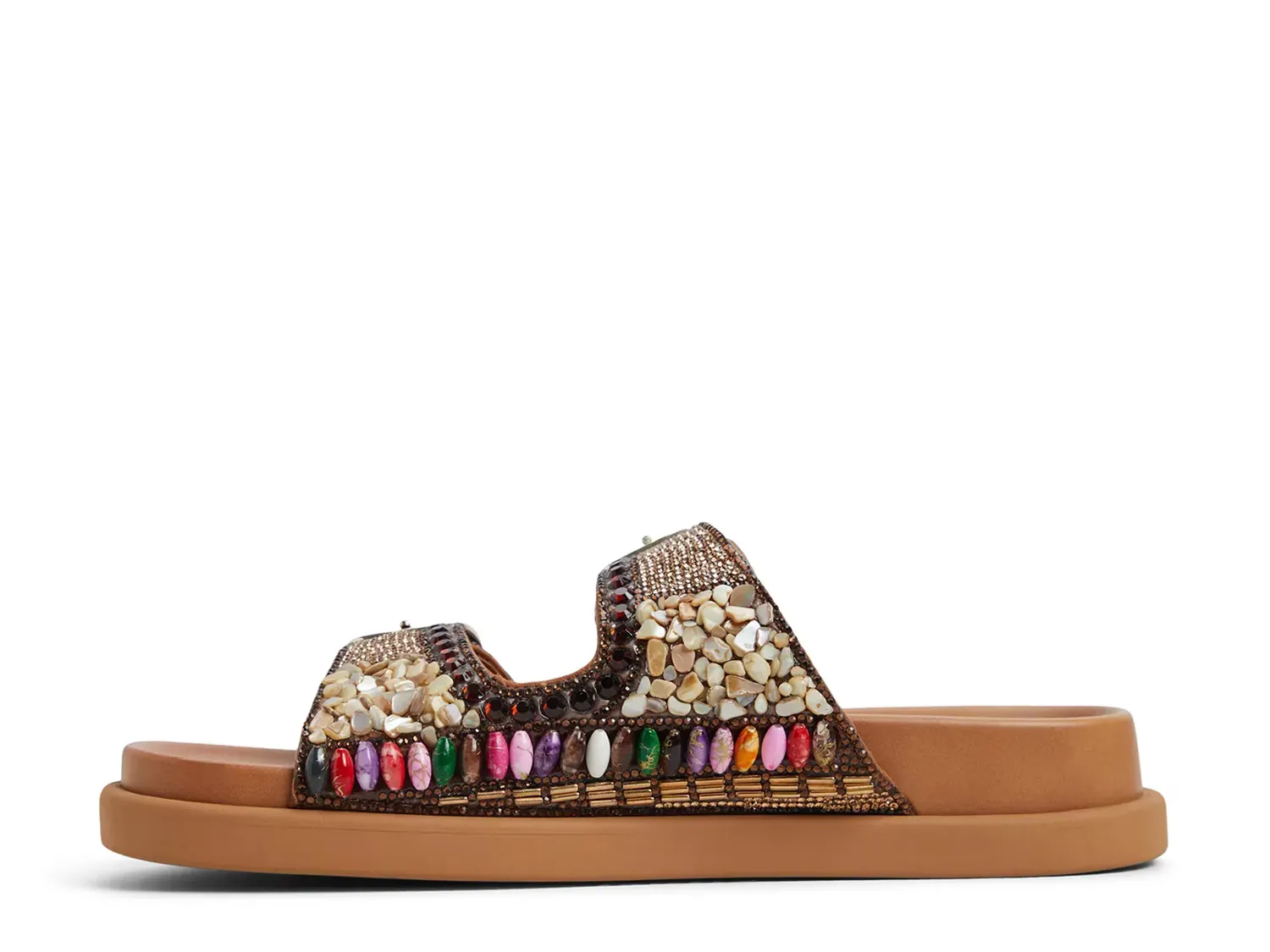 Boho Chic Сандалии Aldo, Brown/Multicolor — фото 2