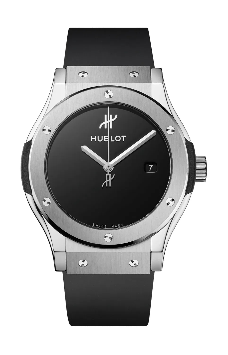 Классик Фьюжн Ориджинал Титан 42 мм - 542.NX.1270.RX.MDM HUBLOT, серебряный