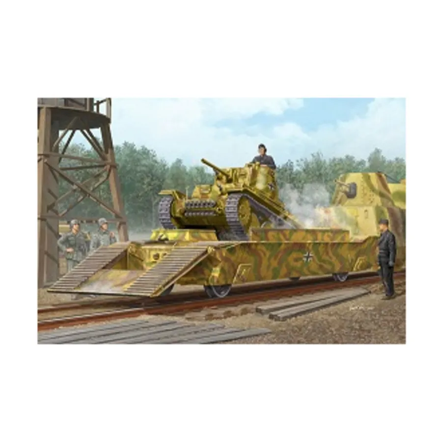 

Транспортная платформа-танк Panzertragerwagen, Military Models (1:35) (Trumpeter Models)