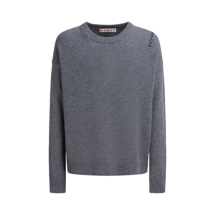 

Свитер Marni Round Neck Sweater 'Neutral Grey', серый