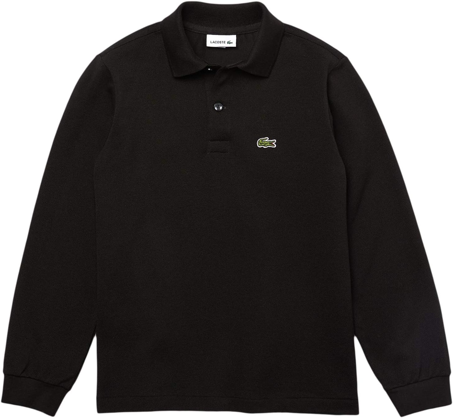 

Футболка Lacoste Kids Long Sleeve Classic Pique Polo (Infant/Toddler/Little Kids/Big Kids), черный