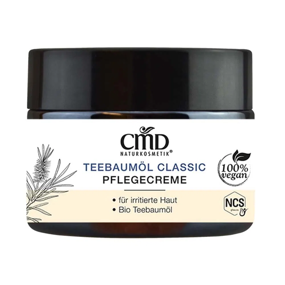 Крем для лица Cmd Naturkosmetik — Питательный с маслом чайного дерева от, 50 мл