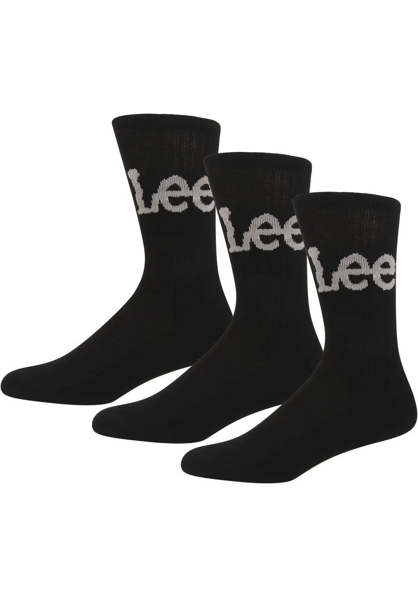 

Спортивные носки Lee "CROBETT" (3 пары), унисекс Lee Sports Socks, черный