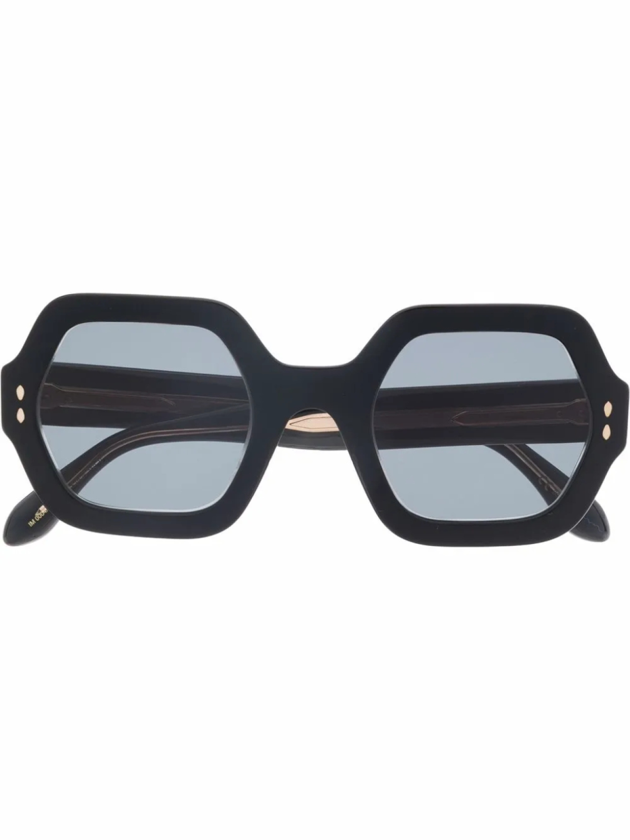 

Isabel Marant Eyewear солнцезащитные очки в шестиугольной оправе, черный