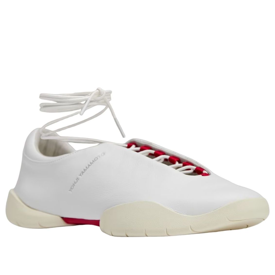 Adidas Y-3 Regu Mary Jane 'Cream White Better Scarlet' — фото 2