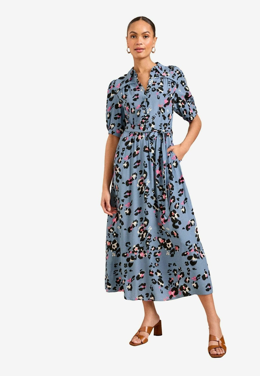 

Платье-рубашка REGULAR FIT Love & Roses, синий