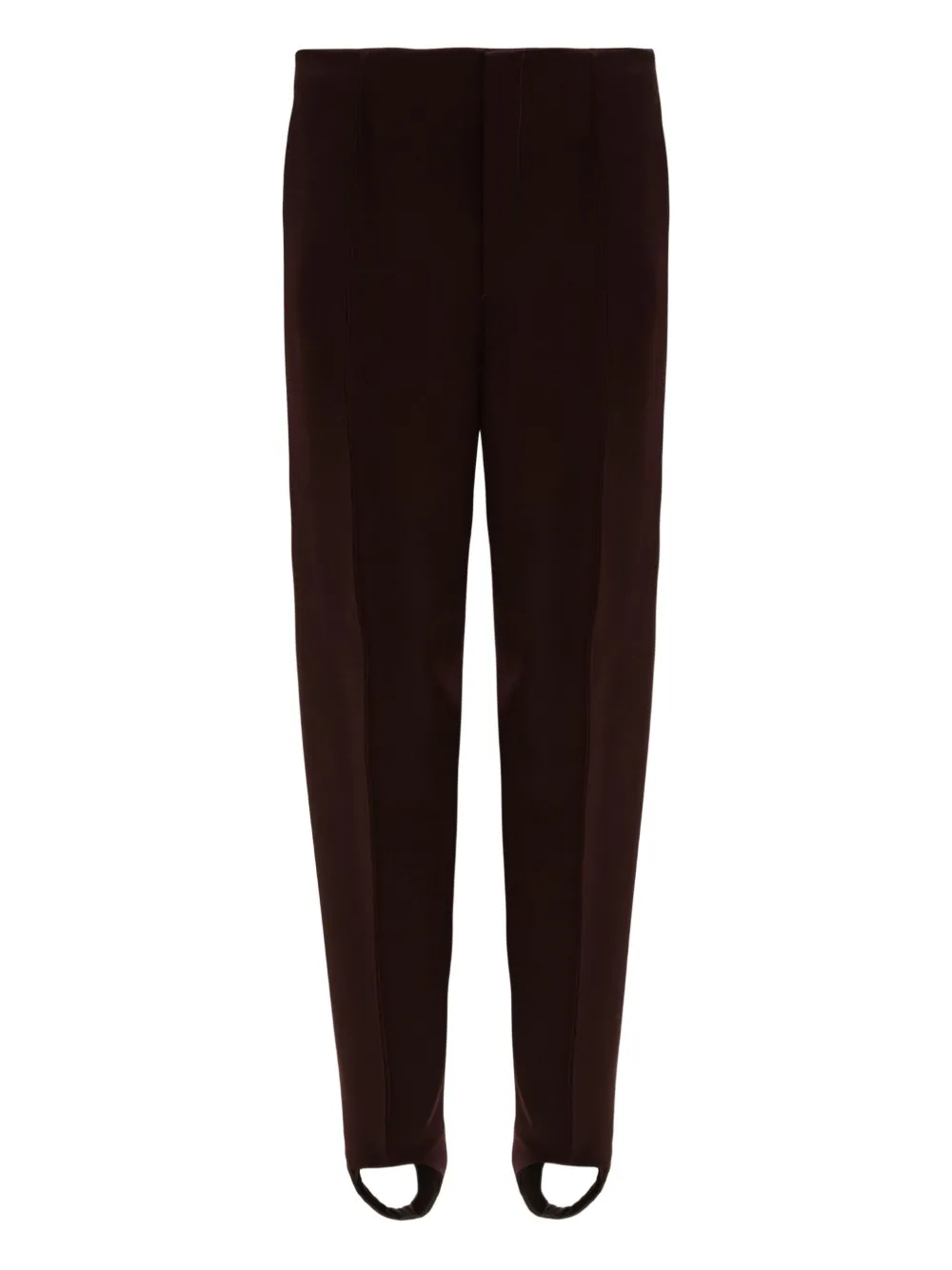 

Брюки с разрезами по низу VICTORIA BECKHAM, коричневый