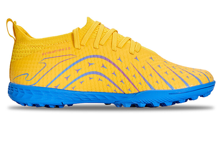Детские футбольные бутсы Kids Low-top Lake Blue Joma, желтый — фото 2