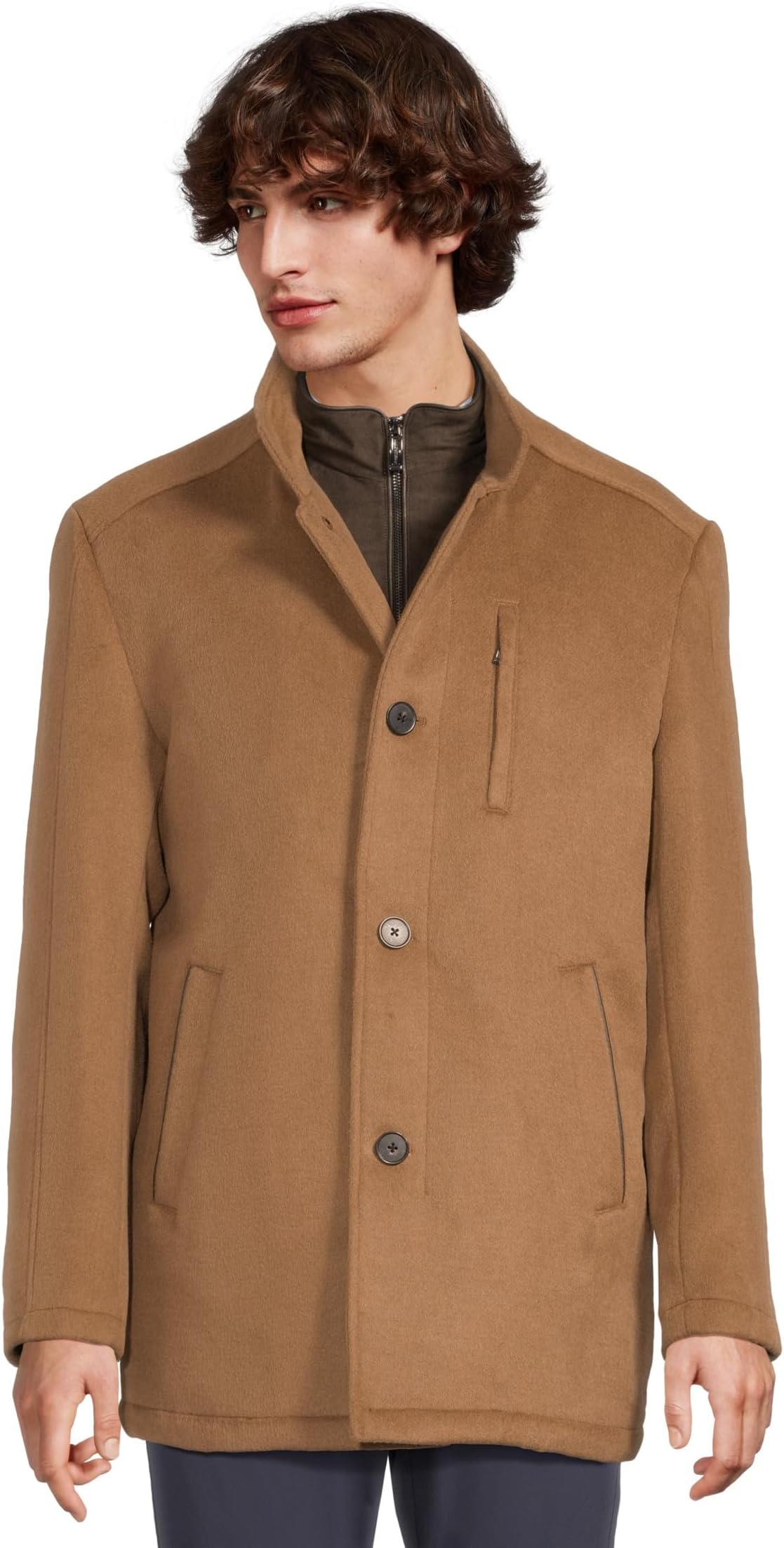

Пальто Johnston & Murphy Upton Car Coat, цвет Whiskey
