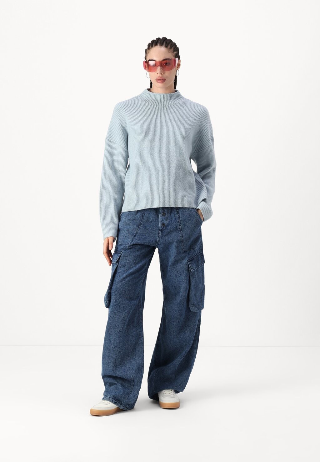 

Джемпер Abercrombie & Fitch, розовый
