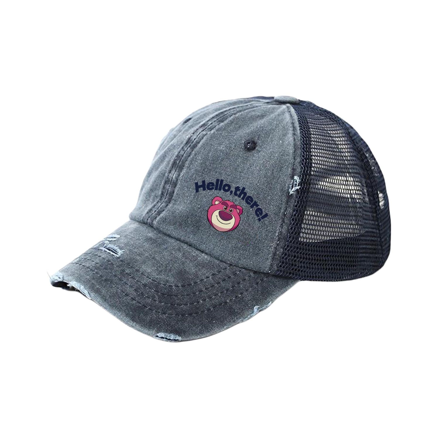 

Disney Бейсболка хлопковая унисекс серии Strawberry Bear, Navy Blue